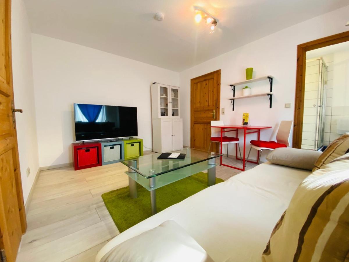 Apartment Emil Im Eg Mit Garten In Suhl Esterno foto
